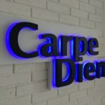 Буквы с подсветкой - Carpe Diem